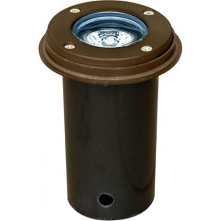 Intense 12V MR16 Well Light without Grill & PVC Sleeve, 20W - Bronze IN2562917